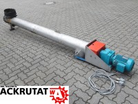 Förderschnecke Getreideschnecke Transportschnecke 3 Meter Förderrohr Edelstahl Förderschnecke Getreideschnecke Transportschnecke 3 Meter Förderrohr Edelstahl