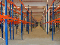 SLP Palettenregal Anlage 648 Palettenplätze Schwerlastregal 3000 kg Fachlast  SLP Palettenregal Anlage 648 Palettenplätze Schwerlastregal 3000 kg Fachlast