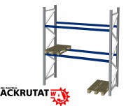 Schäfer Palettenregal PR600 Höhe 3.200 mm Breite 14.040 mm Schäfer Palettenregal PR600 Höhe 3.200 mm Breite 14.040 mm