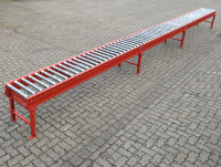 Dexion Schwerkraftrollenbahn Laenge 8.050 mm Rollenbahn Foerderstrecke Dexion Schwerkraftrollenbahn Laenge 8.050 mm Rollenbahn Foerderstrecke