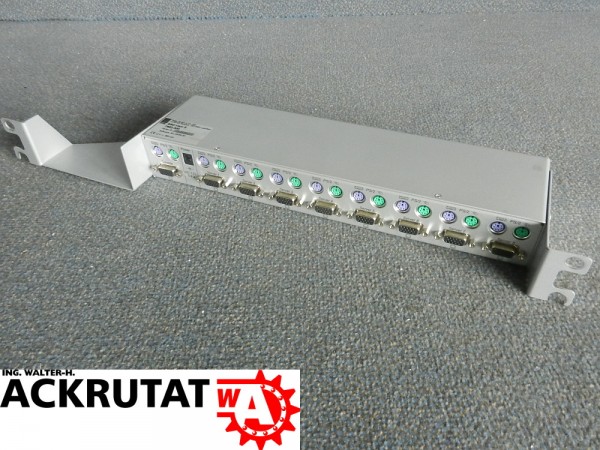 Rittal DK 7552.000 SSC view 8 KVM-Switch 19'' Switch 8 Ports Serverschrank