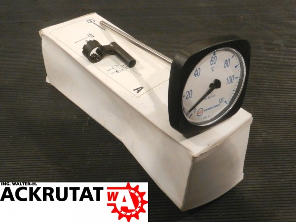 Ebro Bimetall Thermometer Armaturen Temperaturmessung Temperatur DN-80/125