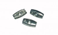 4 Eiformklemme 3mm verzinkt Ei Klemme Drahtseil Notausleine Leine Drahtseilklemme   4 Eiformklemme 3mm verzinkt Ei Klemme Drahtseil Notausleine Leine Drahtseilklemme
