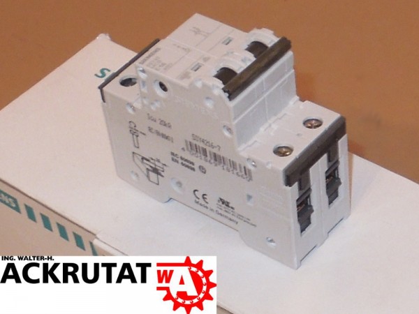 9 Siemens 5SY4 216-7 Leitungsschutzschalter C 2P Sicherung 16A Sicherungsautomat