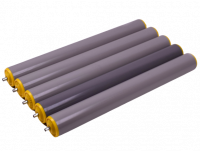 5x Tragrollen für Rollenbahn Interroll Ø 50 mm, Länge 440 mm, Kunststoff, Federachse 5x Tragrollen für Rollenbahn Interroll Ø 50 mm, Länge 440 mm, Kunststoff, Federachse