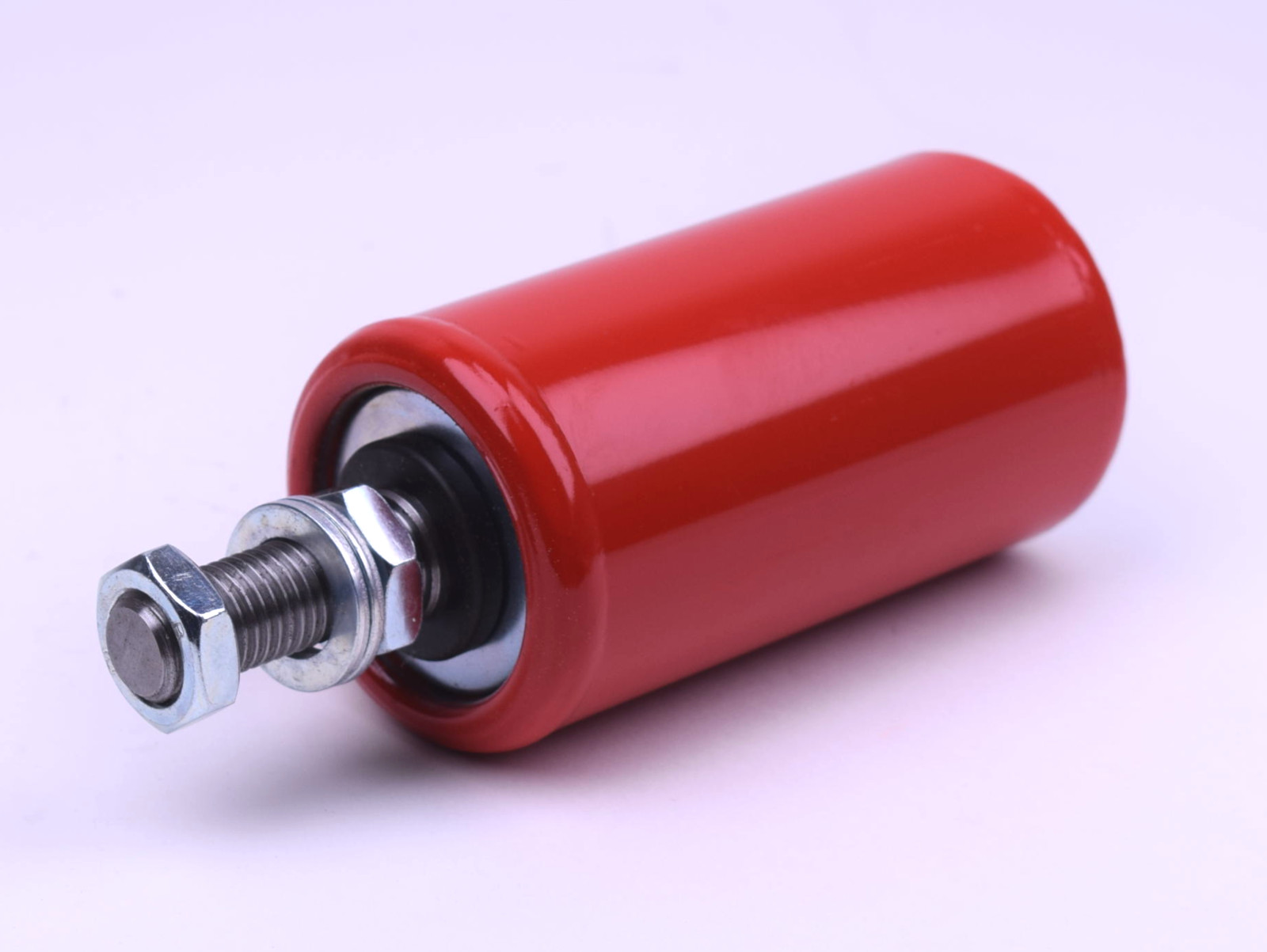 Tragrolle Förderband RL=120mm Ø 63.5mm Seitenführung Ackrutat Shop