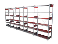 SSI Schäfer R7000 Lagerregal Länge 6.580 mm Fachbodenregal Stahlregal Kellerregal SSI Schäfer R7000 Lagerregal Länge 6.580 mm Fachbodenregal Stahlregal Kellerregal