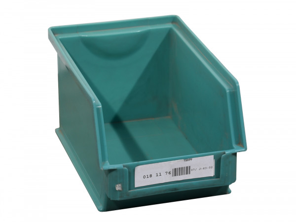 Sichtlagerkisten grün Kunststoffboxen Lagerkisten Kommissionierbox 