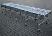 Scherenrollenbahn Rollenbahn Förderbahn Universal Scherenrollenbahn Rollenbahn Förderbahn Universal