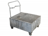 Auffangwannewagen VAR AW017 mit Schiebbügel Auffangwannewagen VAR AW017 mit Schiebbügel