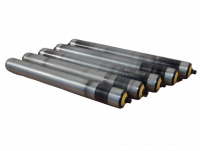 5x Tragrollen für Rollenbahn Interroll Ø 50 mm, Länge 430 mm, Stahl, SW 11 5x Tragrollen für Rollenbahn Interroll Ø 50 mm, Länge 430 mm, Stahl, SW 11