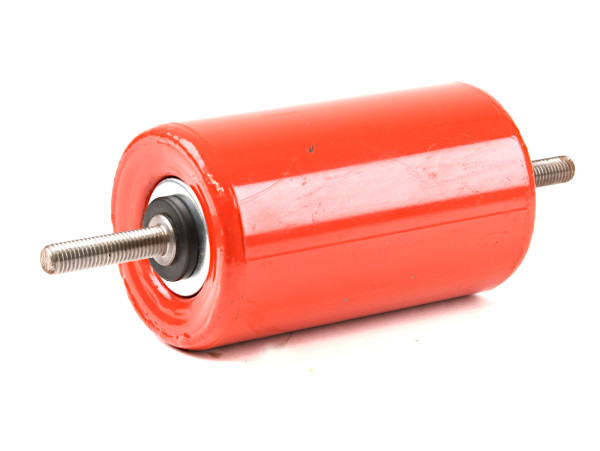 Tragrolle Ø 88,9 mm Foerderbandrolle RL 150 mm Stahl Transportrolle