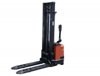 BT Deichselstapler 1.200 kg SWE120 Elektrostapler orange Hochhubwagen BT Deichselstapler 1.200 kg SWE120 Elektrostapler orange Hochhubwagen