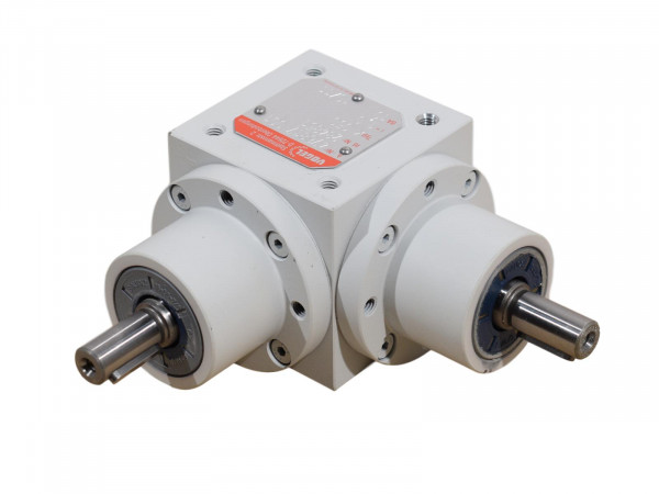 90-Grad Winkelgetriebe 1:1 Mit Doppelwelle – 2 Oder 3 Mm, T-Typ, Aus Alu 6061, Für N20-Motor & DIY-Projekte