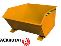 Kippbehälter GU 1000 Bauer 1500 kg Behälter Spänebehälter Kipper Selbstkipper Kippbehälter GU 1000 Bauer 1500 kg Behälter Spänebehälter Kipper Selbstkipper