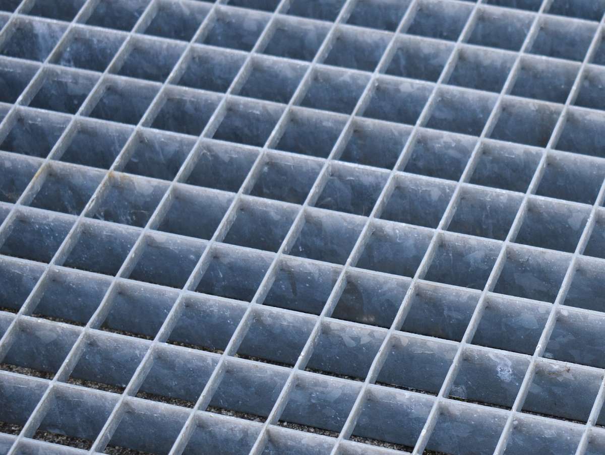 22x Gitterrost 1000 x 500 x 35 mm (BxTxH) Normrost verzinkt Stahlgitter