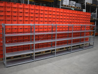 Fachbodenregal Lagerregal Mauser 5 Felder Fachbodenregal Lagerregal Mauser 5 Felder