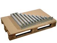 Transnorm 45° Ausschleuser L855 B660 Rollenbahn Förderbahn Zuführbahn Transnorm 45° Ausschleuser L855 B660 Rollenbahn Förderbahn Zuführbahn