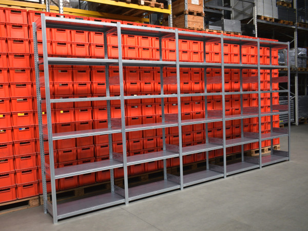 Bito Kellerregal Fachbodenregal Fachregal Stahlregal Lagerregal Laenge 5090 mm