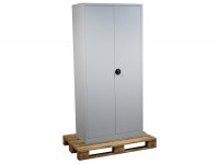 Flügeltürenschrank Umkleidespind 920x420x1950 mm abschließbar Materialschrank Flügeltürenschrank Umkleidespind 920x420x1950 mm abschließbar Materialschrank