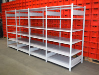 Fachbodenregal Schwerlastregal Schulte Fachregal Laenge 4095 mm Lagerregal Fachbodenregal Schwerlastregal Schulte Fachregal Laenge 4095 mm Lagerregal