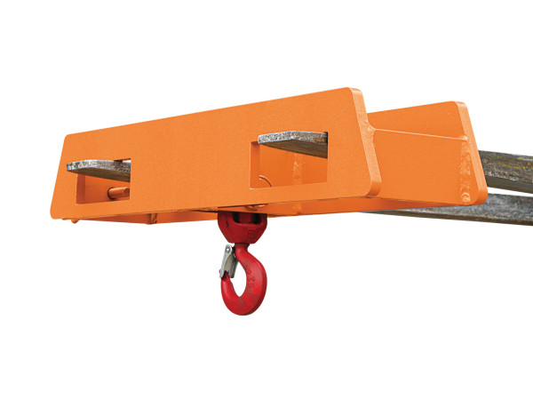 Eichinger Lasthaken für Stapler 2085 in orange lackiert