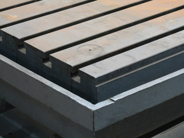 T-Nuten Schiene T-Nutentisch 2000x2500x380 mm Kontrollplatte