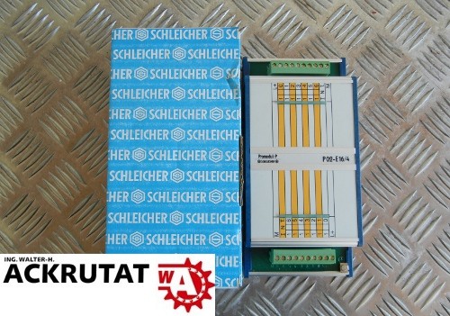 Schleicher Promodul-P P02-E16/4 (A) Modul digitales Eingabemodul Eingangsmodul