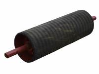 Antriebstrommel Welle innengelagert Rollenlänge 750 mm Durchmesser 255 mm Achslänge 1.080 mm Antriebstrommel Welle innengelagert Rollenlänge 750 mm Durchmesser 255 mm Achslänge 1.080 mm