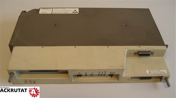 Siemens Simatic S5 6ES5 943-7UA22 E01 Central Processing Unit