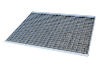 Gitterrosteinlage Maße 1340x1025x40 mm, Zubehör, verzinkt Stahl Gitterrosteinlage Maße 1340x1025x40 mm, Zubehör, verzinkt Stahl