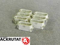 7 Kontakteinsätze Contact H-D 25 S 25 pol. 10A Steckverbinder Buchse 7 Kontakteinsätze Contact H-D 25 S 25 pol. 10A Steckverbinder Buchse