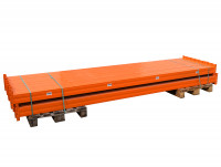 Stow Palettenregal Traverse Holm Balken Stahl orange lackiert  Stow Palettenregal Traverse Holm Balken Stahl orange lackiert