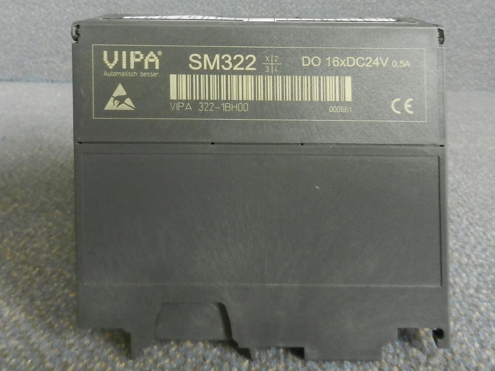 VIPA SM 322 Ausgangsmodul 322-1BH00 Digital Output DO 16x DC24V 0,5A E 2 