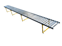 Schwerkraftrollenbahn Rollenförderer Förderstrecke Tragrollen L7.750 Schwerkraftrollenbahn Rollenförderer Förderstrecke Tragrollen L7.750