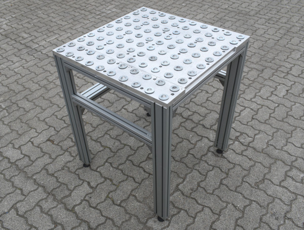 Packtisch 800x790 mm Kugeltisch Versandtisch Kugelrollentisch Arbeitstisch