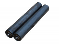 2x Tubeurop France NF A 49541 Stahl Tragrollen Rollenlänge 600 mm schwarz Ø90 mm 2x Tubeurop France NF A 49541 Stahl Tragrollen Rollenlänge 600 mm schwarz Ø90 mm