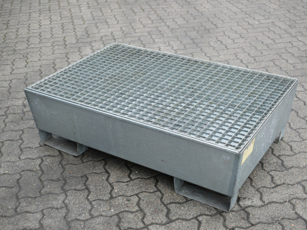 P&D Basis E VZ Oelwanne 200l Volumen Oelauffangwanne 1230x815x355 mm Auffangbehaelter