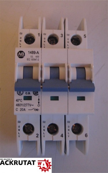 Allen-Bradley 1489-A3C200 Serie A Leitungsschutzschalter Circuit Breaker