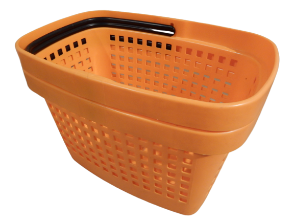 150 x Shopping Basket Einkaufskorb 28 Liter Handkorb Supermarktkorb Einkaufskörbe