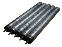 Tragrolle Förderbandrolle Ersatzrolle Stahl verzinkt  Tragrolle Förderbandrolle Ersatzrolle Stahl verzinkt