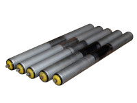 5x Interroll Tragrollen für Rollenbahn RL 539 mm Ø 50 mm Stahlrolle Förderrolle 5x Interroll Tragrollen für Rollenbahn RL 539 mm Ø 50 mm Stahlrolle Förderrolle