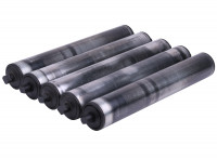 5x Tragrollen Förderbandrollen Stahlrollen Normrollen  5x Tragrollen Förderbandrollen Stahlrollen Normrollen