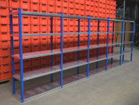 Gemac Fachbodenregal Länge 5.300 mm Garagenregal Fachregal Stahlregal Lagerregal Gemac Fachbodenregal Länge 5.300 mm Garagenregal Fachregal Stahlregal Lagerregal