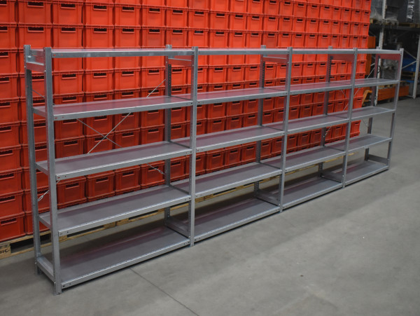 Mauser Lagerregal H1800mm Kellerregal Fachbodenregal Werkstattregal L5255mm