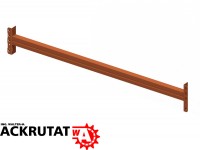 2x Meta Traversen Palettenregal Schwerlast Holm 1800 mm Regal Traverse 2x Meta Traversen Palettenregal Schwerlast Holm 1800 mm Regal Traverse
