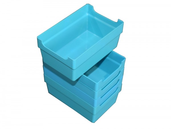 30 Kleinteilebox Schraubenkasten Kasten Sortimentsbox blau Lagerkasten Lagerbox