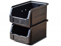 SSI Schäfer Sichtlagerkisten schwarz LF221 ZW CS stapelbar  SSI Schäfer Sichtlagerkisten schwarz LF221 ZW CS stapelbar