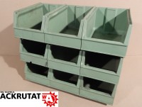 9x Perstorp 9074 Lagersichtbox Boxen Lagerkasten Kisten Arca Sichtlagerkasten 9x Perstorp 9074 Lagersichtbox Boxen Lagerkasten Kisten Arca Sichtlagerkasten