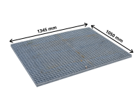 Gitterrost Stahlgitter verzinkt Industrie-Rost Gitterrost Stahlgitter verzinkt Industrie-Rost